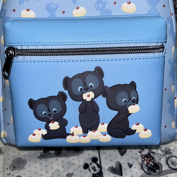 Loungefly Disney Pixar Brave 3 Brothers Mini Backpack - Picture 5 of 6
